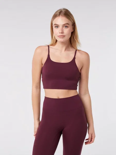 YO-GAYA Športová podprsenka Sports Bra burgundská