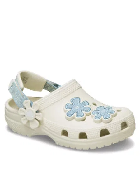 Dětské pantofle Crocs šedé