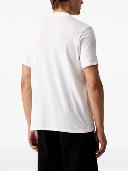 Tricou Karl Lagerfeld cu autograf alb