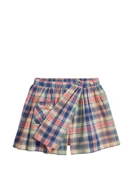 Spódnica dziecięca Polo Ralph Lauren niebieska