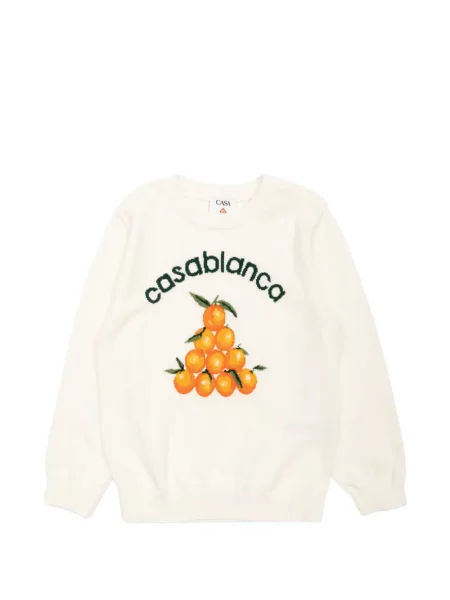 Sweter dziecięcy Casablanca biały