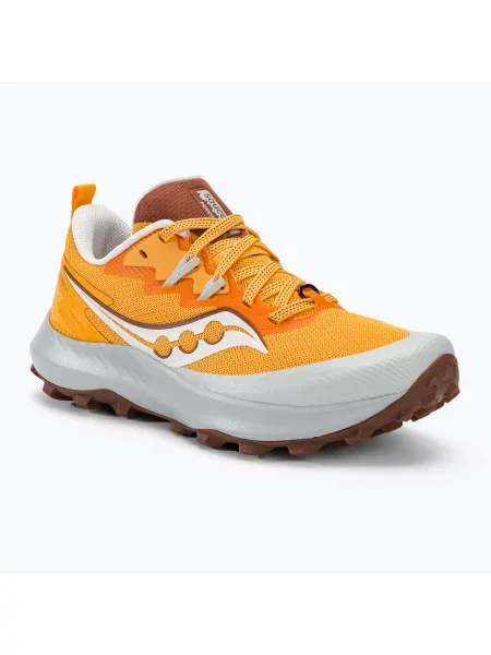 Дамски обувки за бягане Saucony Peregrine 14 flax/clove оранжево