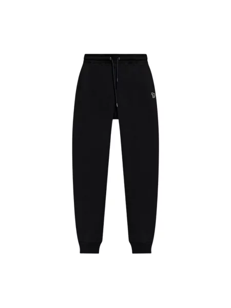 Spodnie Ps By Paul Smith w zebrę z logo czarne