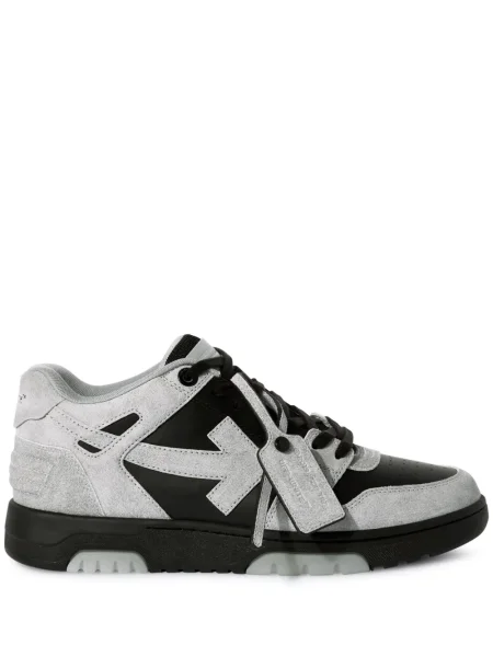 Sneakerși Off-white business alb