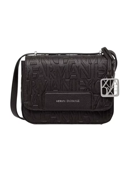 Armani Exchange torebka crossbody brązowa