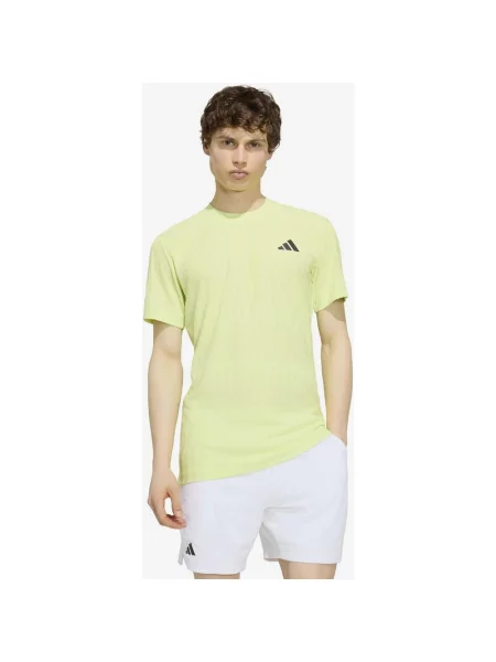 Koszulka z krótkim rękawem damska adidas Climacool+ Airchill Freelift S żółty