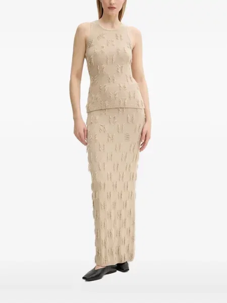 Top Samsøe Samsøe cu franjuri