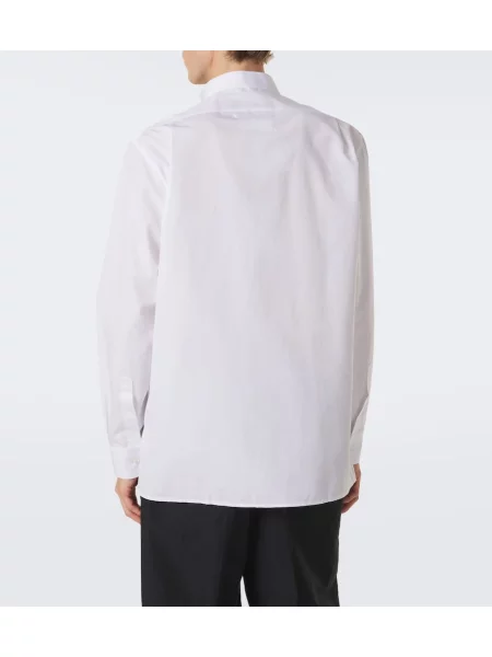 Cămașă Maison Margiela din poplin alb