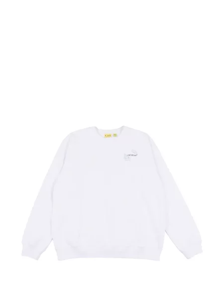 Top dziecięcy Off-white biały