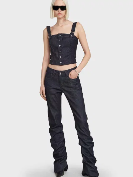 Джинси кльош G-star Raw сині
