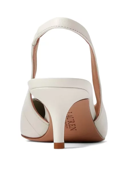 Dirželis bateliai Lauren Ralph Lauren slingback balta