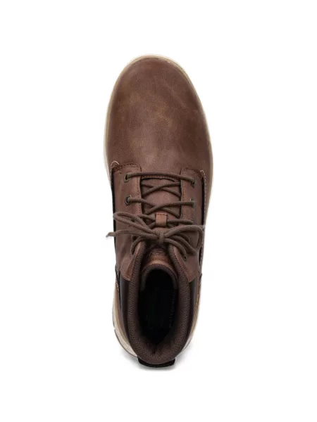 Botki Skechers wodoszczelne brązowe