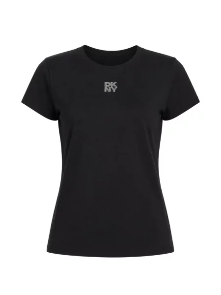 Stras tricou Dkny negru