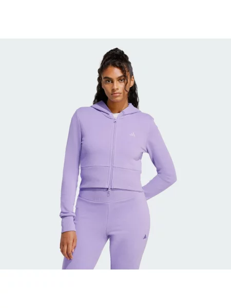 Froté bunda Seasonal Essentials French Terry Full-Zip Track Top