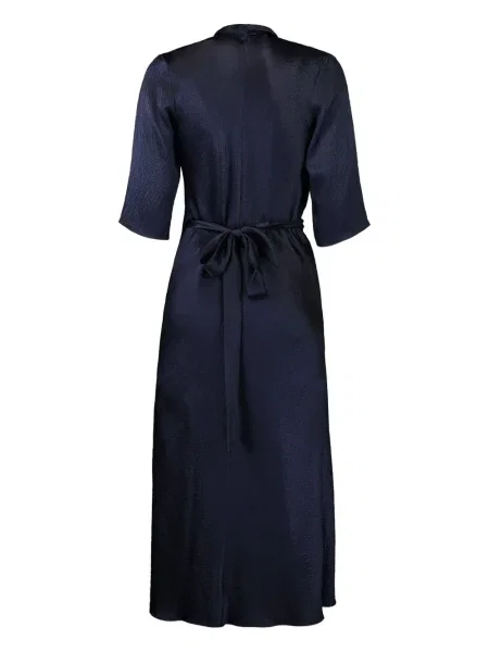 Rochie midi Peter Cohen până la genunchi de costum albastru