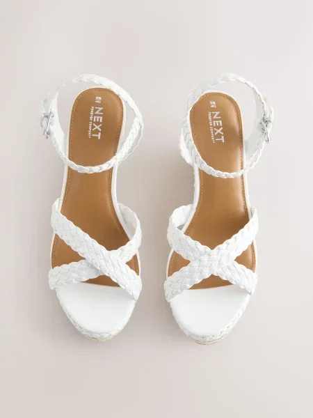 Next Sandale Forever Comfort®' alb