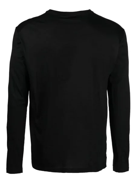 Tricou Dell'oglio lung negru