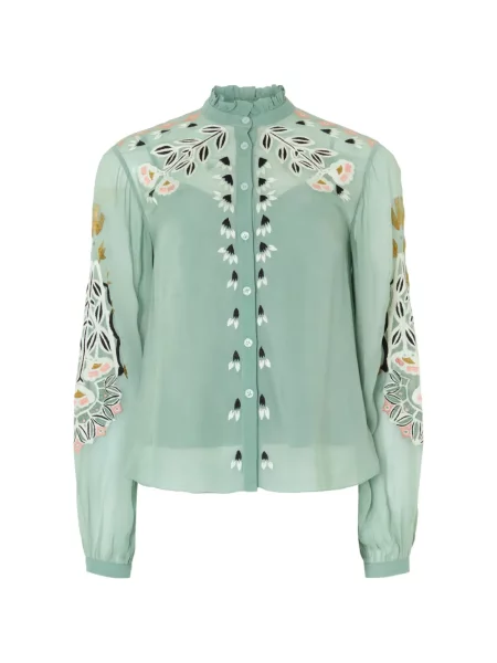 Cămașă Temperley London verde