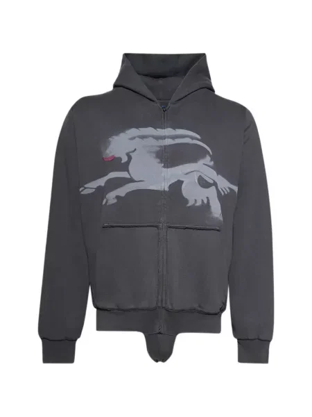 Hanorac cu glugă Prototypes gri