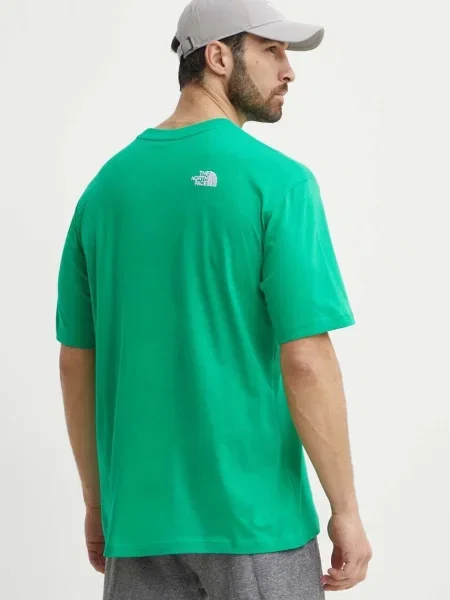 Tričko The North Face Essential zelené