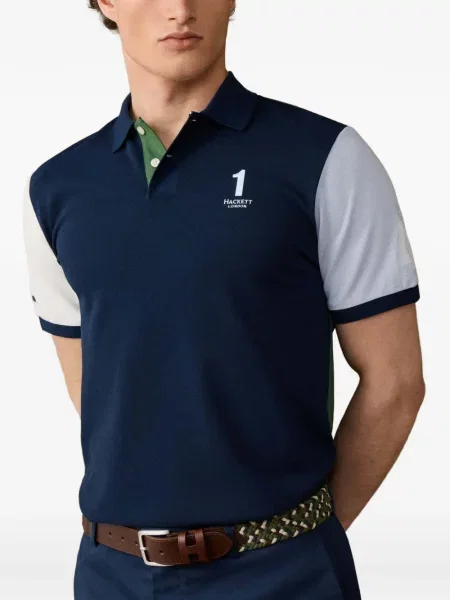 Tricou polo Hackett London albastru