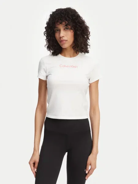 Calvin Klein T-shirt Regular Fit bijela