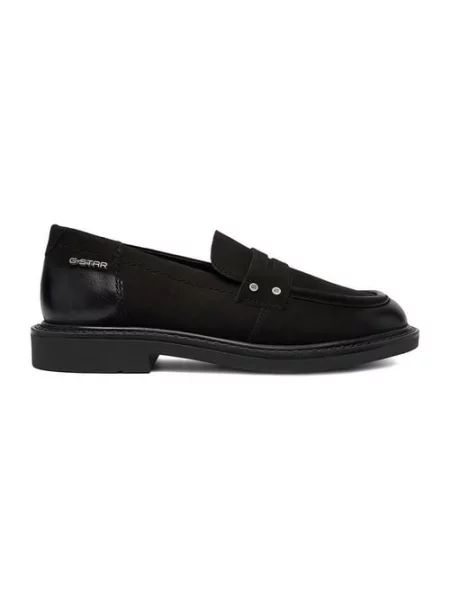 Loafersy czarne