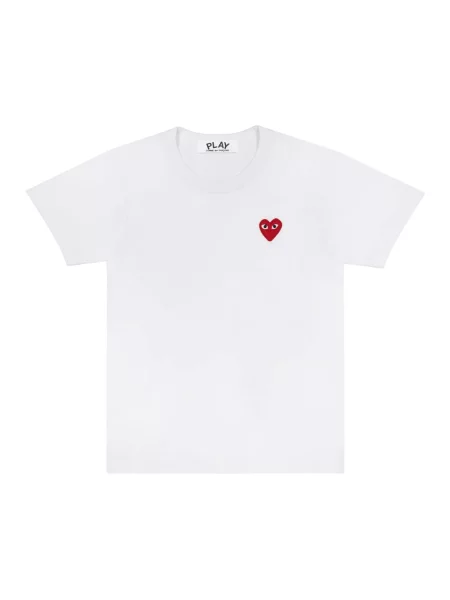 Koszulka Comme Des Garcons Play biała