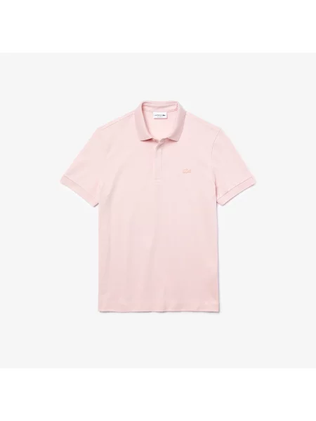 Поло Lacoste розовое