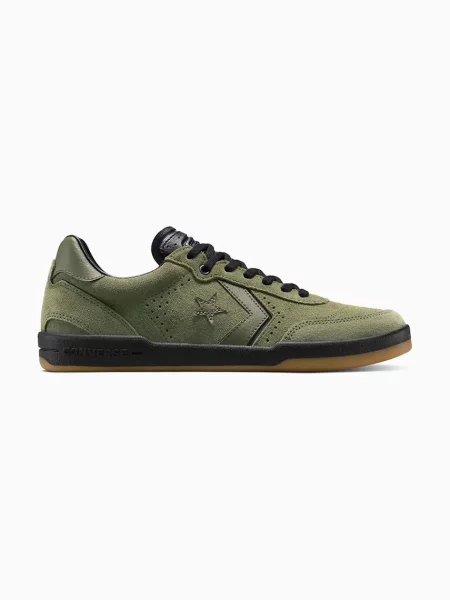 Sneakersy Converse skórzane zielone