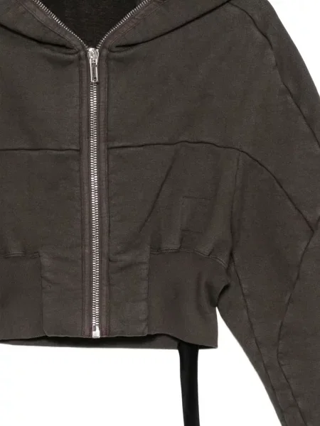 Majica s kapuljačom Rick Owens Drkshdw smeđa