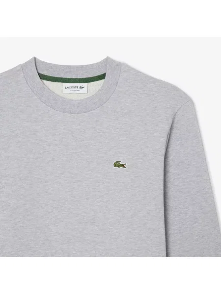 Lacoste Bluza Polarowa O Klasycznym Kroju szary