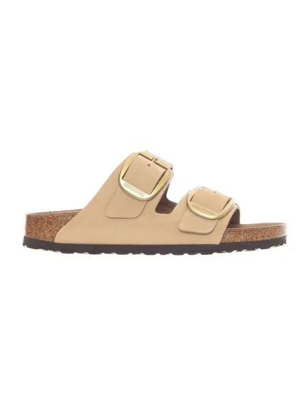 Klapki Birkenstock beżowe