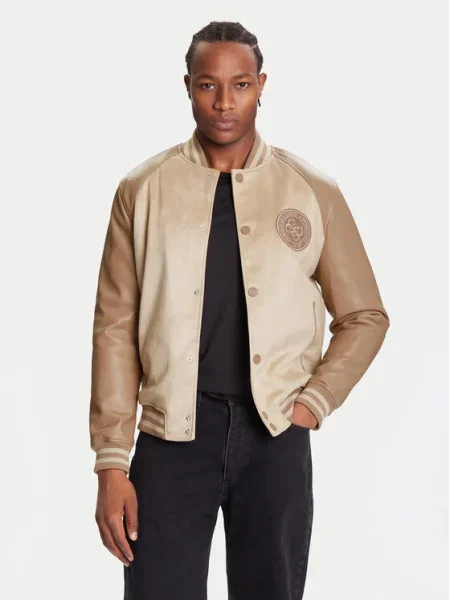 Guess Geacă bomber bej