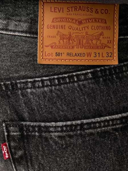 Levi's дънки relaxed fit мъжки RELAXED сиво