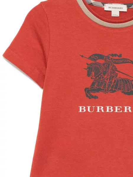 Koszulka dziecięca Burberry czerwona