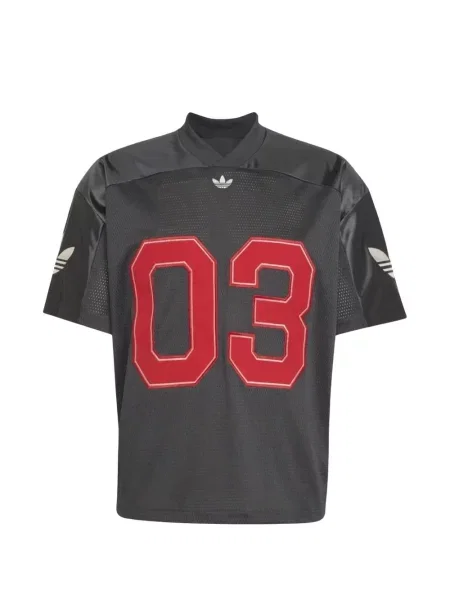 Stras tricou Adidas din jerseu alergare albastru