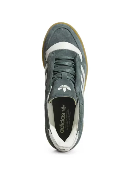 Sneakerși Adidas Samba cu imagine cu bretele din crep verde
