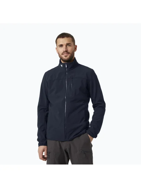 Olcsóbban. Férfi vitorlás kabát Helly Hansen Crew Softshell Méret: S kék