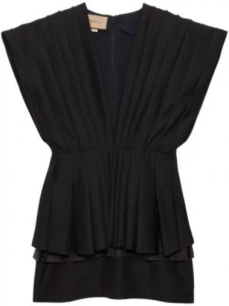 Rochie mini Gucci de lână negru