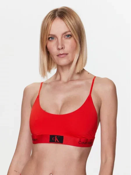 Calvin Klein Underwear Sutien top Light Lined roșu