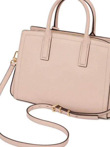 Portofel Michael Michael Kors cu volane plisat de lână negru