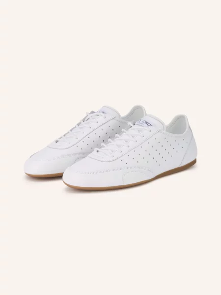 Sneakersy Jimmy Choo białe