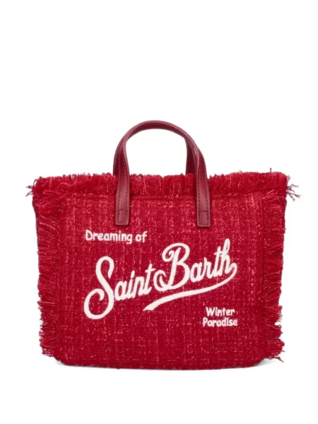 Shopperka dziecięca Mc2 Saint Barth czerwona