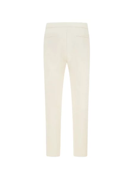 Pantaloni Herno stretch cu cordon alb