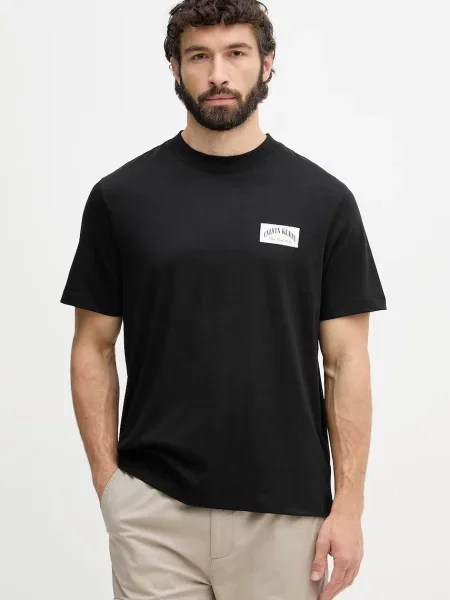 Calvin Klein Jeans T-shirt Ανδρικό μαύρο