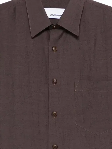 Koszula Costumein brązowa
