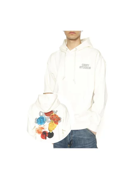 Bluza Obey biała