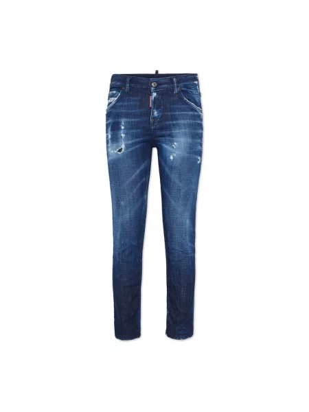 Jeansy Skinny Cool Girl blau niebieskie
