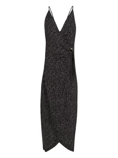 Sukienka midi Lenny Niemeyer kopertowa czarna